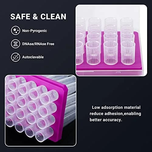 FOUR E'S SCIENTIFIC 5000µl Pipette Tips Rack | Autoclavable, DNAse/RNAse Free, Universal Fit thumbnail 3