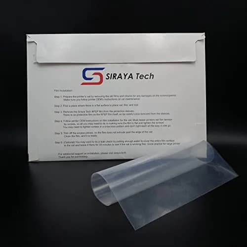 Siraya Tech NFEP Film A4 Size (210 x 297mm) | 2 Pcs for Resin 3D Printers thumbnail 4
