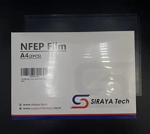 Siraya Tech NFEP Film A4 Size (210 x 297mm) | 2 Pcs for Resin 3D Printers thumbnail 5