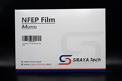 Siraya Tech NFEP Film A4 Size (210 x 297mm) | 2 Pcs for Resin 3D Printers thumbnail 8