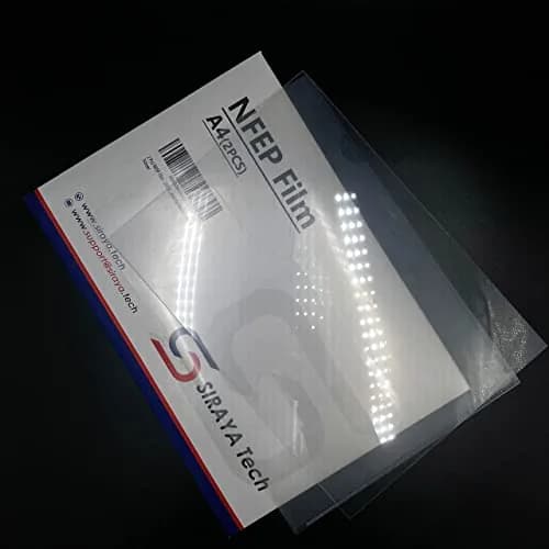 Siraya Tech NFEP Film A4 Size (210 x 297mm) | 2 Pcs for Resin 3D Printers thumbnail 2