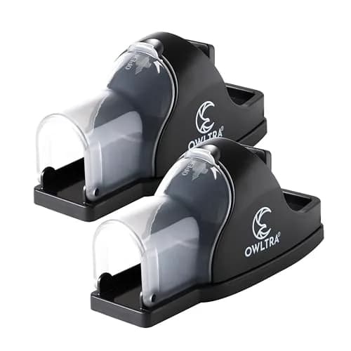 OWLTRA Tunnel Snap Mouse Trap 2PCS | Safe, Humane & Reusable Indoor/Outdoor thumbnail 1