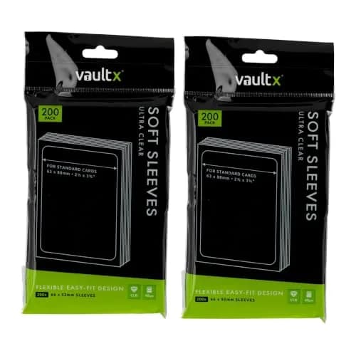 Vault X Soft Penny Sleeves 66mm x 92mm (400 Pack) | Acid-Free, PVC-Free Card Protection thumbnail 1