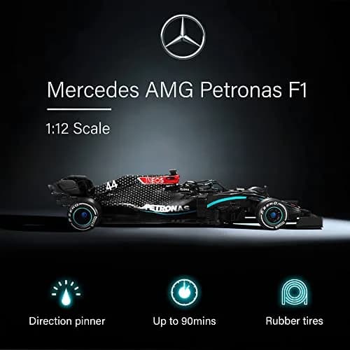 Voltz Toys 1:12 Mercedes-Benz F1 W11 RC Car | Licensed Replica with 2.4GHz Control thumbnail 2