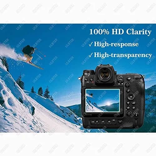ULBTER Tempered Glass Screen Protector for Nikon Z9 Z8 (2+2 Pack) | 9H Hardness, 99.99% HD Clarity thumbnail 6