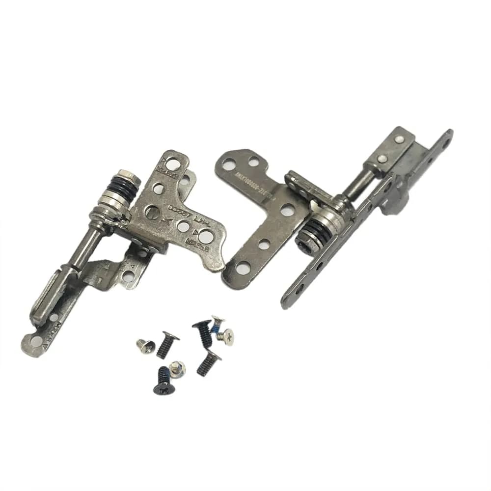 GinTai LCD Screen Hinges for Lenovo Ideapad 5-15IIL05 81YK/5-15ARE05 81YQ 5-15ITL05 82FG/5-15ALC05 82LN | Right + Left Set with 8 Screws - main product image