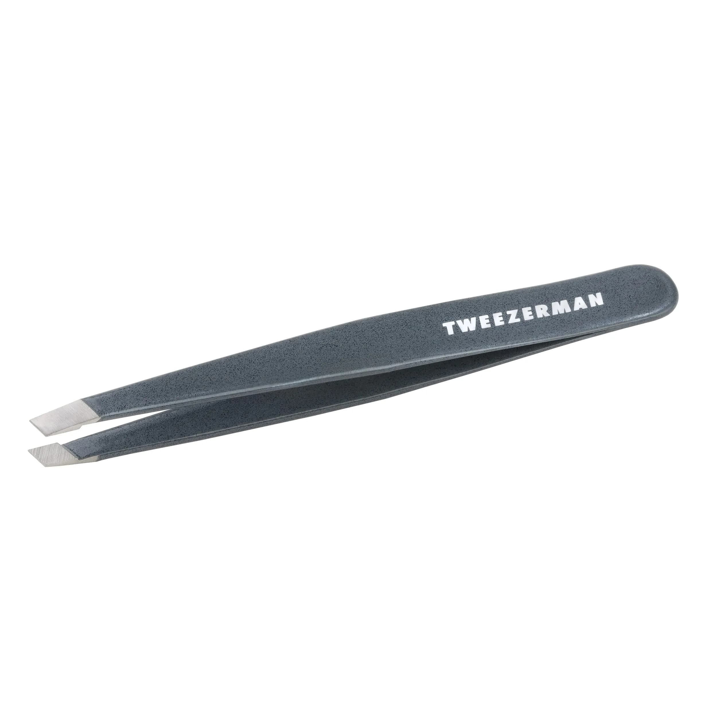 Tweezerman Slant Tweezer – Tweezerman Tweezers for Eyebrows Blue Stone | Precision, Hand-Filed Tips, 25° Slant, Stainless Steel - view 4