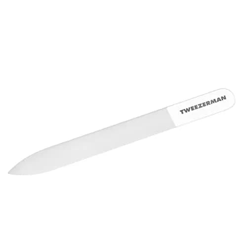 Tweezerman Glass Nail File | Ultra Fine Glass Nail Buffer for Natural Nails thumbnail 1