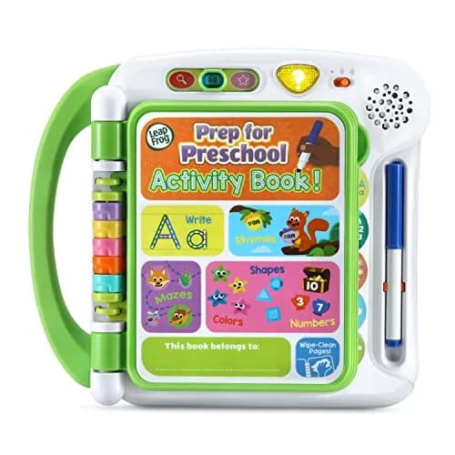 LeapFrog Prep for Preschool Activity Book | Interactive Learning & Confidence Builder for 3+ Kids thumbnail 1