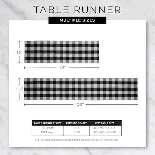 DII Woven Basic Tabletop Collection Chevron Table Runner, 15x72, Pale Mauve | Casual & Durable Cotton thumbnail 8