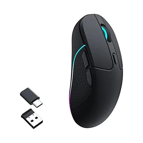Keychron M3 Wireless Mouse, PAW3395 Sensor 26000 DPI | Ergonomic, Lightweight 79g, 2.4 GHz/Bluetooth 5.1 thumbnail 1