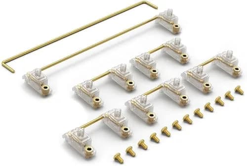 Glorious Keyboard Stabilizer GSV2 Kit with Gold Wire & Premium Polymer | PCB Mount Screw-in Stabilizers for Mechanical Keyboards (7-Piece Set) thumbnail 2