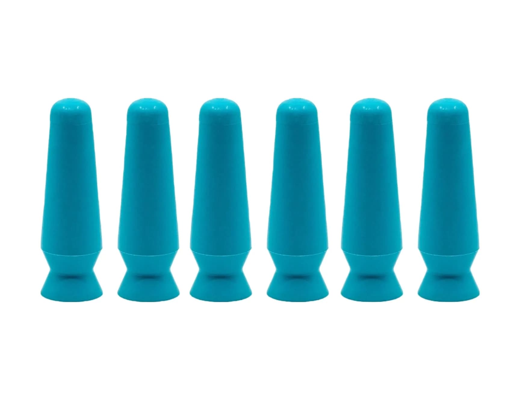 DMV Scleral Cup Contact Lens Applicator Tool 6 Pack Blue | for Precise Insertion — Blue