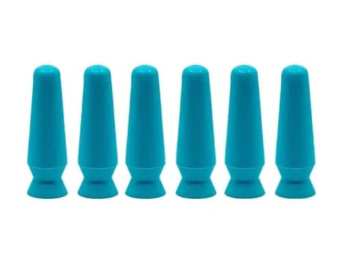 DMV Scleral Cup Contact Lens Applicator Tool 6 Pack Blue | for Precise Insertion thumbnail 1