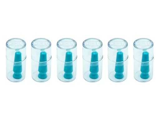 DMV Scleral Cup Contact Lens Applicator Tool 6 Pack Blue | for Precise Insertion thumbnail 2