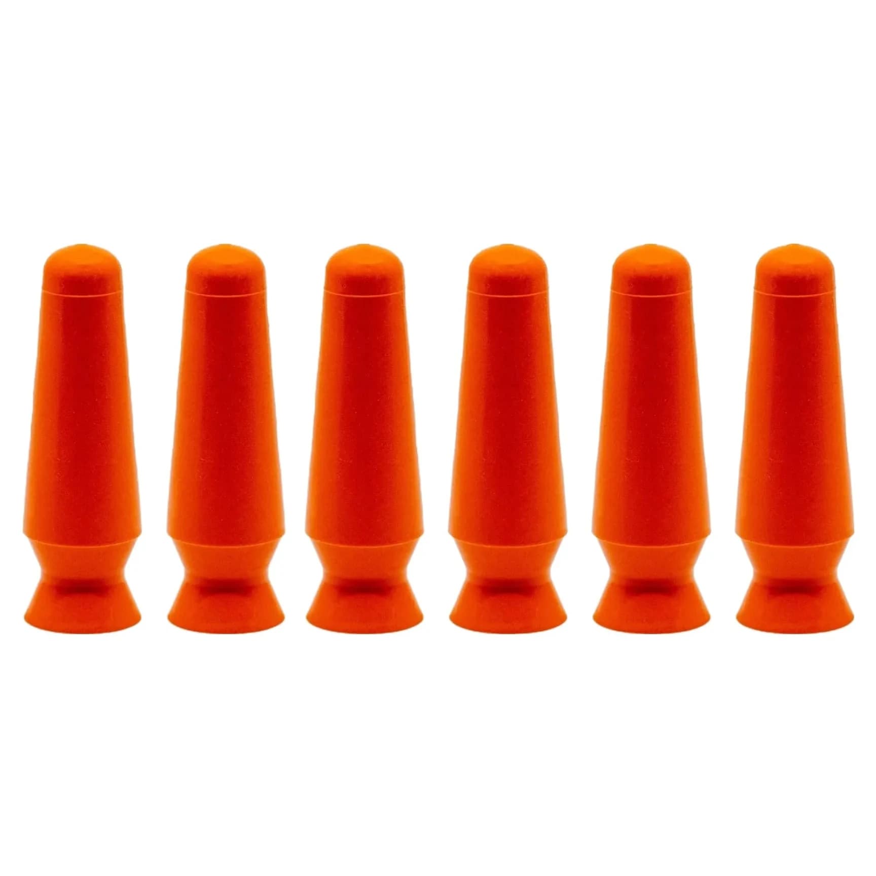 DMV Scleral Cup Contact Lens Applicator Tool 6 Pack Orange | for Insertion