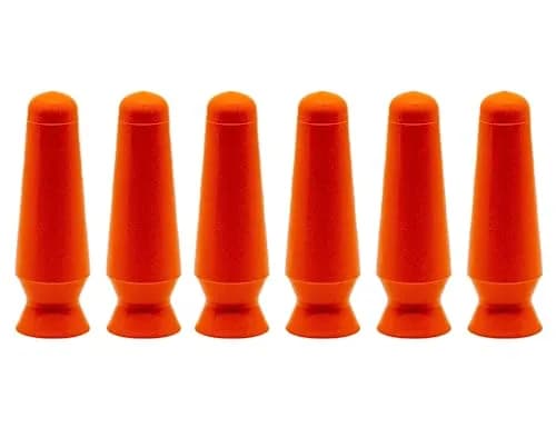 DMV Scleral Cup Contact Lens Applicator Tool 6 Pack Orange | for Insertion thumbnail 1