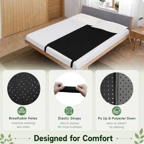 NewBeau Grounding Mat 27"x71" | Sleep Better & Reduce Stress thumbnail 6