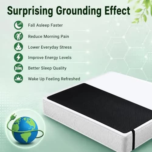 NewBeau Grounding Mat 27"x71" | Sleep Better & Reduce Stress thumbnail 2