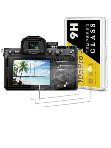 iDaPro Screen Protector for Sony Alpha A7 IV/ZV-E1/ZV-E10 II, 9H Glass | Scratch & Drop Resistant, Ultra Clear, Easy Install thumbnail 1