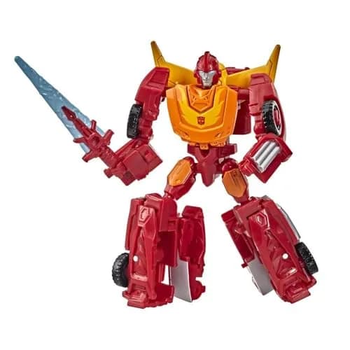 Transformers Autobot Hot Rod Action Figure 3.5-inch | G1 Racecar Mode, Energon Sword, Kids & Adults thumbnail 1