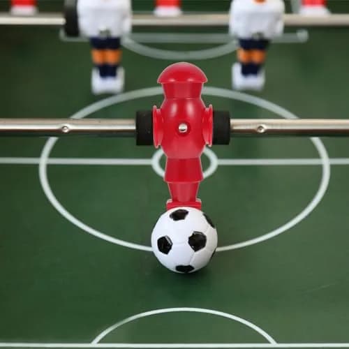 Homoyoyo 4-Piece Foosball Player Replacement Set for Table Repair | Resin Red thumbnail 5