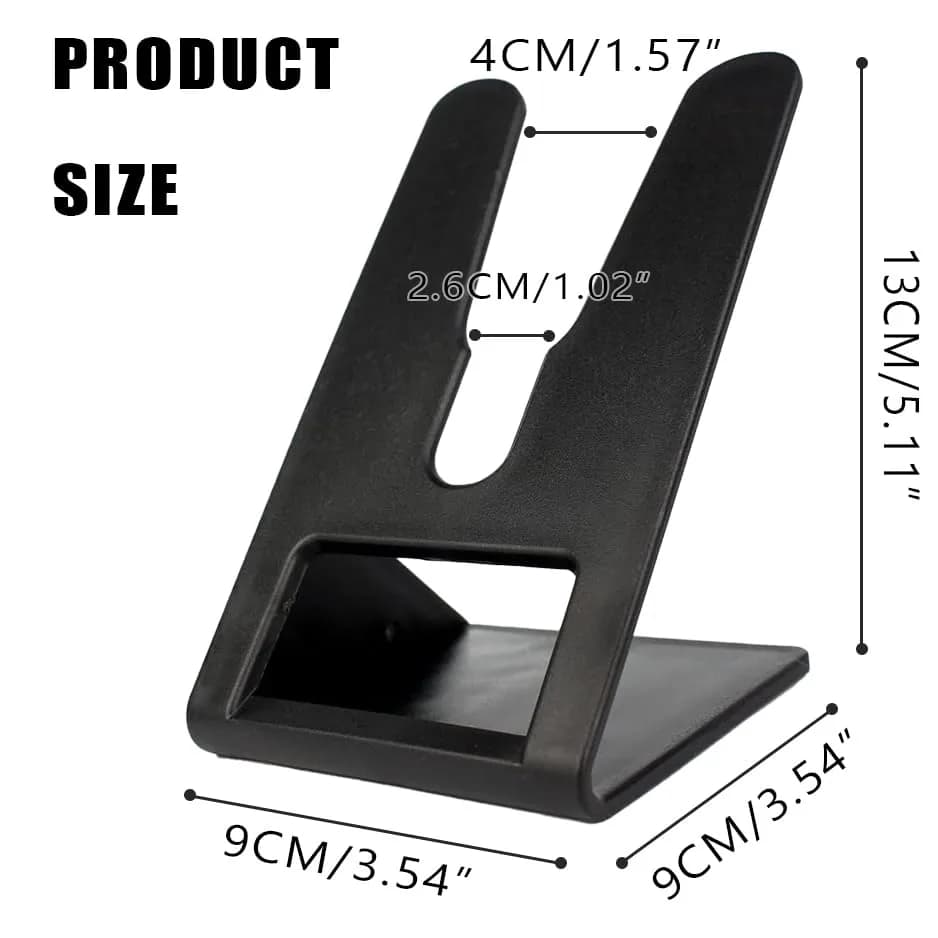DDRAUY Barcode Scanner Holder Wall Mount | Durable ABS, Universal Fit, Easy Assembly, Free Hands (B) thumbnail 3