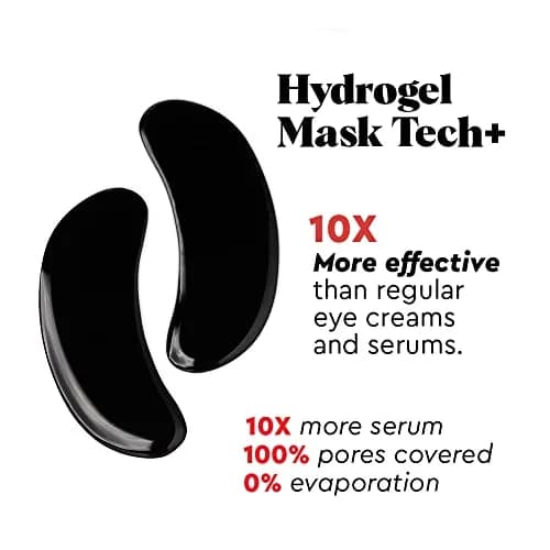 The Wolf Project Under Eye Patches for Dark Circles & Puffiness | Cooling Caffeine Gel Pads (5 Pairs) thumbnail 6