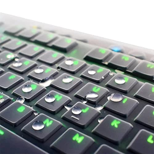 JuYuish Silicone Clear Keyboard Cover Skin for Logitech G915 & G815 | Dust & Liquid Protection thumbnail 4
