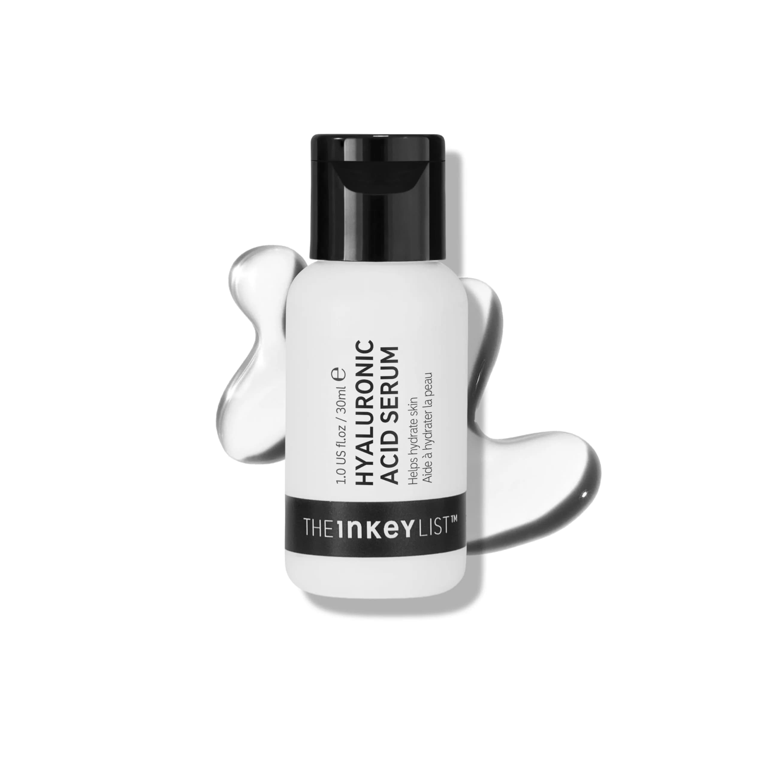 The INKEY List 2% Hyaluronic Acid Face Serum 60ml (2 Fl Oz) | Hydrates & Plumps Skin — 1 Fl Oz