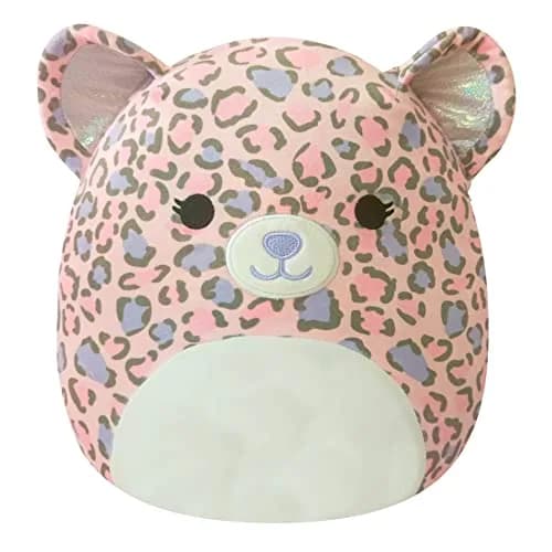 Squishmallows Dallas Pink and Purple Leopard Plush 30cm (12-Inch) | Official Jazwares Stuffed Animal Toy for Kids thumbnail 1