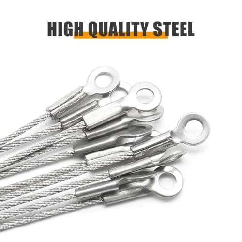 Jiozermi 10 Pcs 12 Inch (30 CM) Cabinet Door Restraint | Stainless Steel Hinge Limiter thumbnail 4