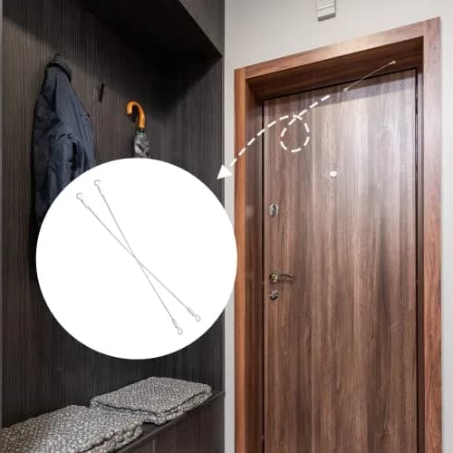 Jiozermi 10 Pcs 12 Inch (30 CM) Cabinet Door Restraint | Stainless Steel Hinge Limiter thumbnail 7