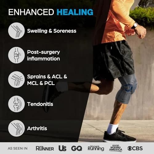 NEENCA Professional Knee Brace Medical Support for Women & Men | Patella Gel Pad & Side Stabilizers thumbnail 5