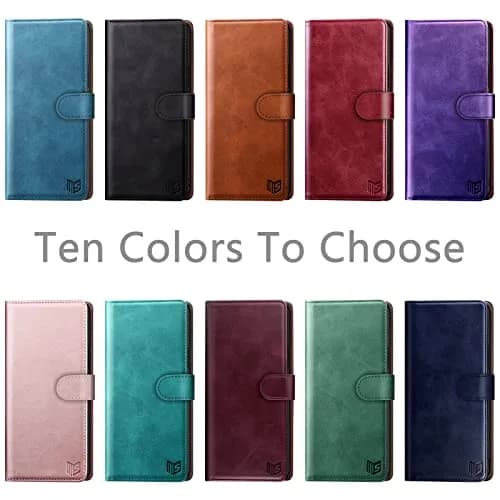 SUANPOT Wallet Case for Motorola Moto G Power 2022 | RFID Blocking PU Leather Shockproof Flip Cover thumbnail 2
