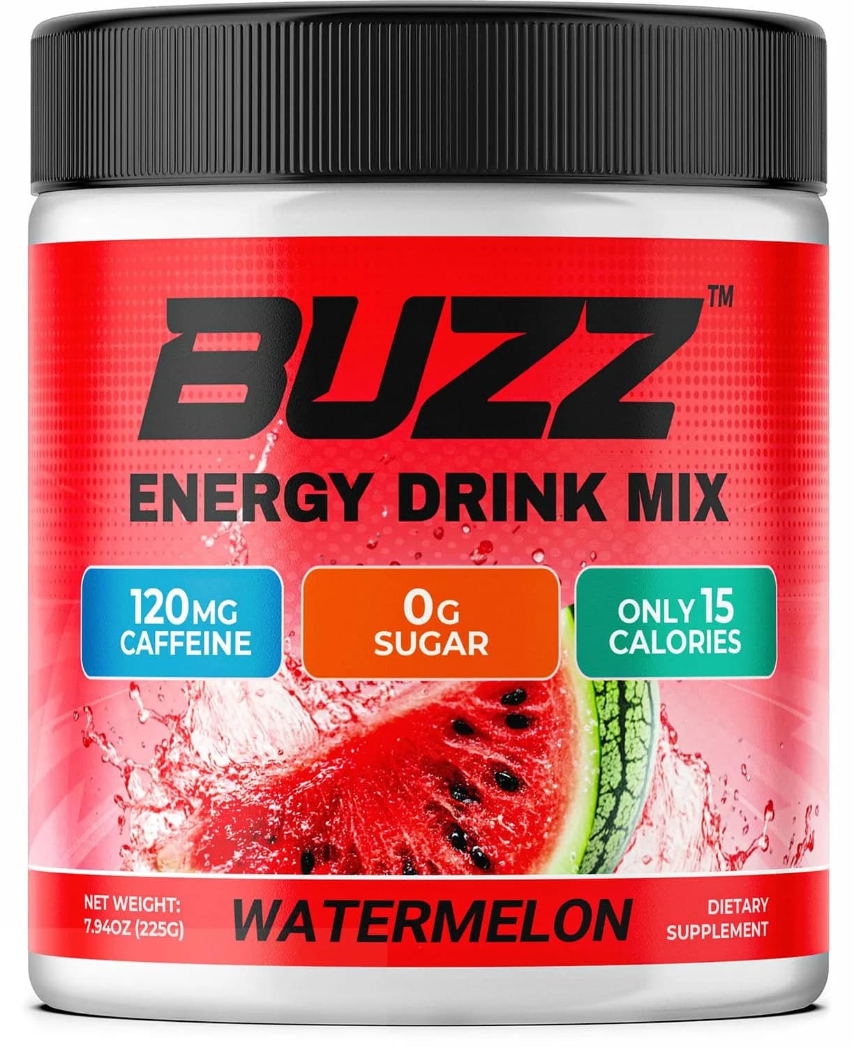 Morning Buzz Sugar Free Nutritional Supplement 8oz | Orange Burst Flavor for Energy & Focus — 30 Servings