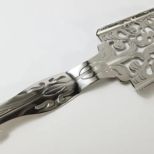 NSBELL 2PCS Stainless Steel Absinthe Spoon 15.75cm (6.2 inch) | Vintage Cocktail Bar Filter thumbnail 4