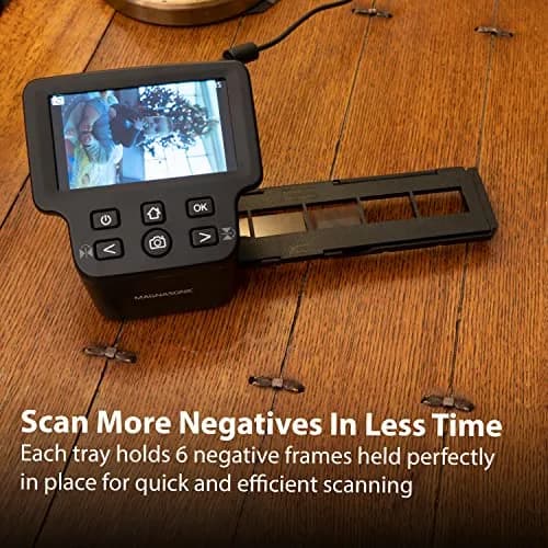 Magnasonic Long Tray Negative Film Holder for 35mm | Holds 6 Frames, Easy To Use, Protects Film Edges thumbnail 2
