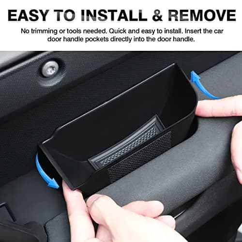 Karltys Door Side Storage Box for Land Rover Defender 90 110 130 2020-2024 2PCS | Grab Handle Pocket Tray thumbnail 6