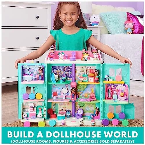 DREAMWORKS GABBY'S DOLLHOUSE 14-inch Talking MerCat Plush Toy for Kids Ages 3+ | Lights, Music & Phrases thumbnail 7