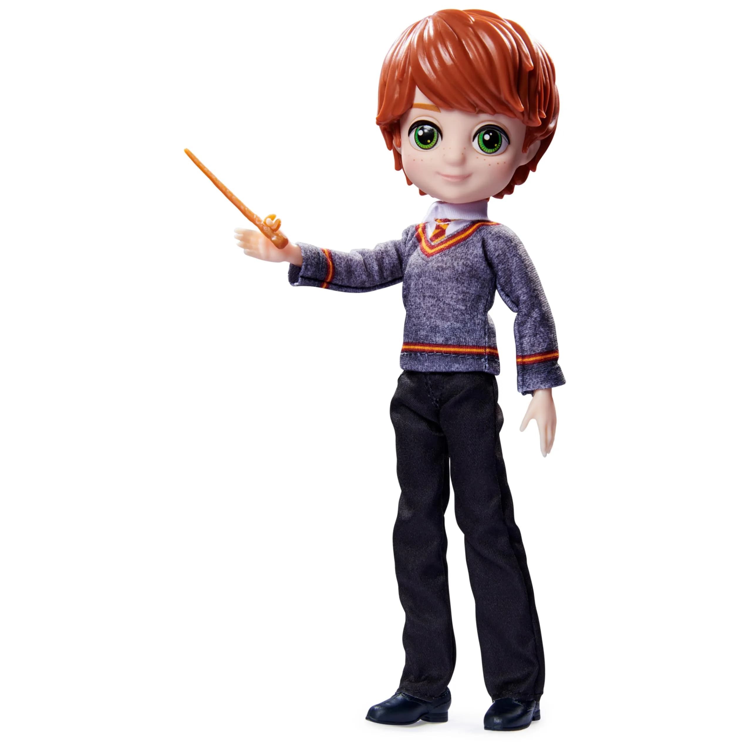 Wizarding World Harry Potter 8-inch Fashion Doll with Gryffindor Uniform & Wand | Ages 5+ — Ron Weasley