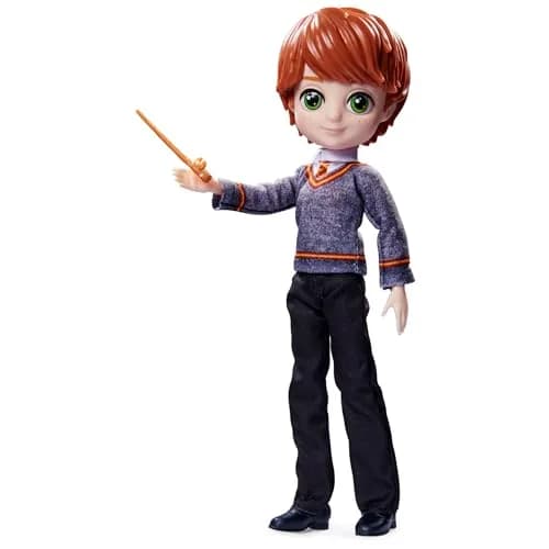 Wizarding World Ron Weasley 8-inch Doll with Hogwarts Uniform & Wand | Ages 6+ thumbnail 1