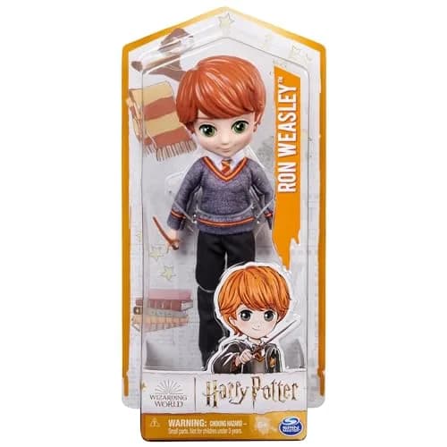 Wizarding World Ron Weasley 8-inch Doll with Hogwarts Uniform & Wand | Ages 6+ thumbnail 2