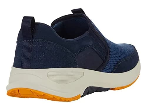 Skechers GOwalk Outdoor Men's Size 16 Navy/Yellow Athletic Slip-On Trail Hiking Shoes 2cm (0.78in) Heel | Water Repellent & Goodyear Traction thumbnail 7