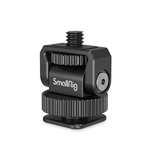 SmallRig Mini Ball Head Cold Shoe Mount Adapter with 1/4"-20 Thread | Precise Lighting Adjustment, All-Metal, Compact 20g thumbnail 1