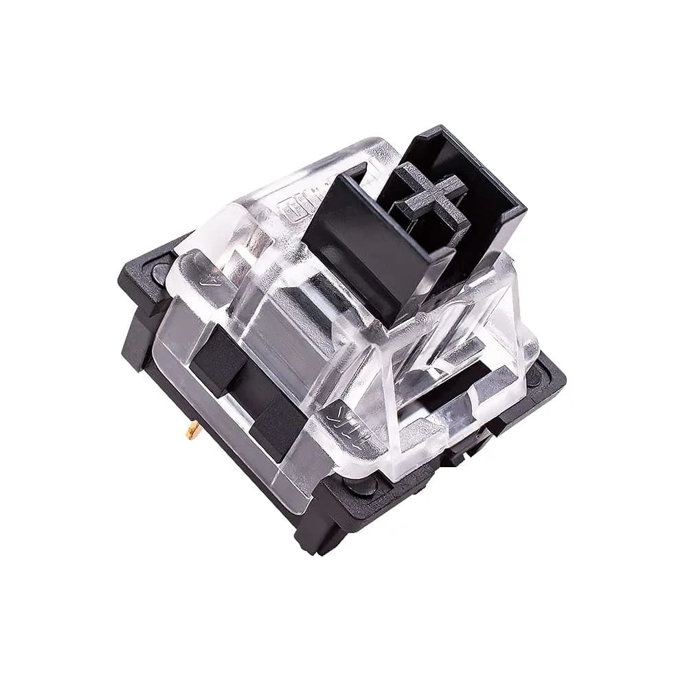 Granvela OUTEMU Red Mechanical Switches 20 Pack | Linear 45g Dustproof Hot-Swappable — Black