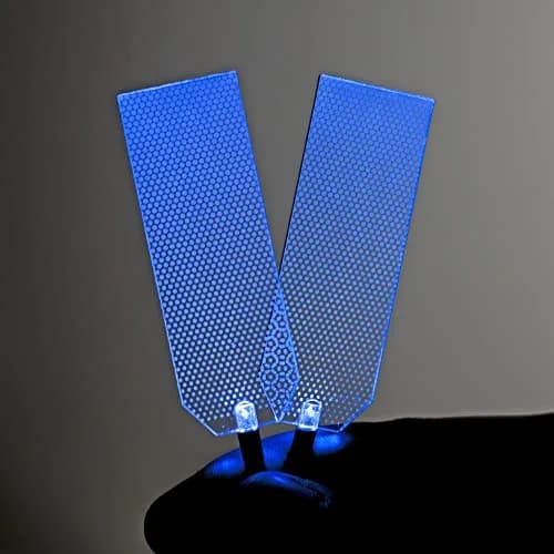 mlnyitus LED Helmet Light Kit Blue | RGB Superhero Mask Modification for Men & Kids thumbnail 1