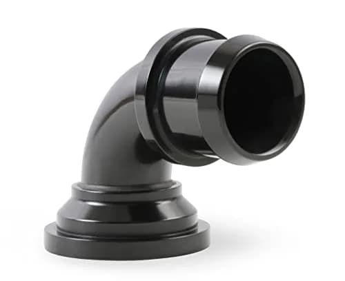 Holley 97-341 Water Neck Swivel 90 Degree Angle Black | Engine Swap Compatible, Corrosion-Resistant Aluminum thumbnail 4
