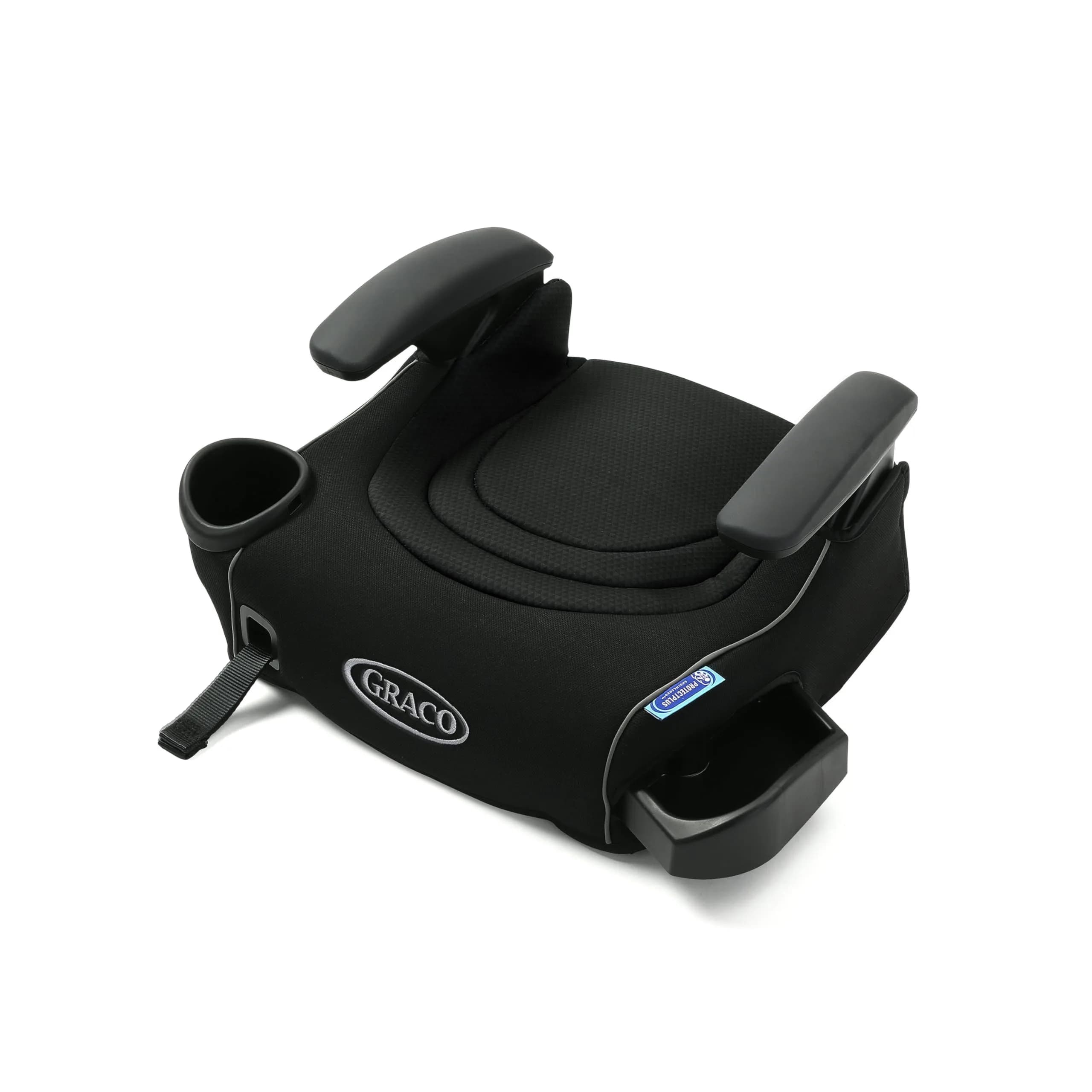 Graco TurboBooster LX Backless Booster with LATCH 17 in L x 17.5 in W x 8 in H | Secure Fit for Big Kids 40-100 lb - main product image