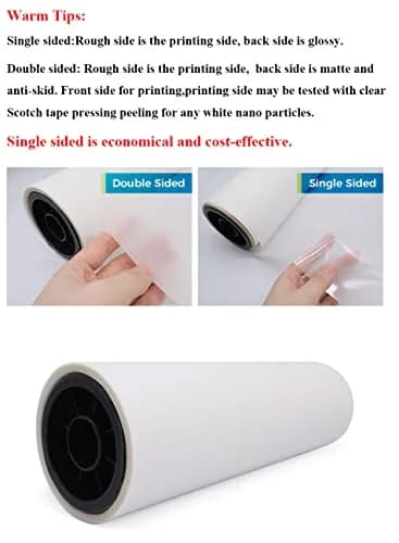 CALCA DTF Transfer Film Roll 11.8" x 328FT | Premium Hot Peel PET Heat Transfer Paper for T-Shirts thumbnail 6